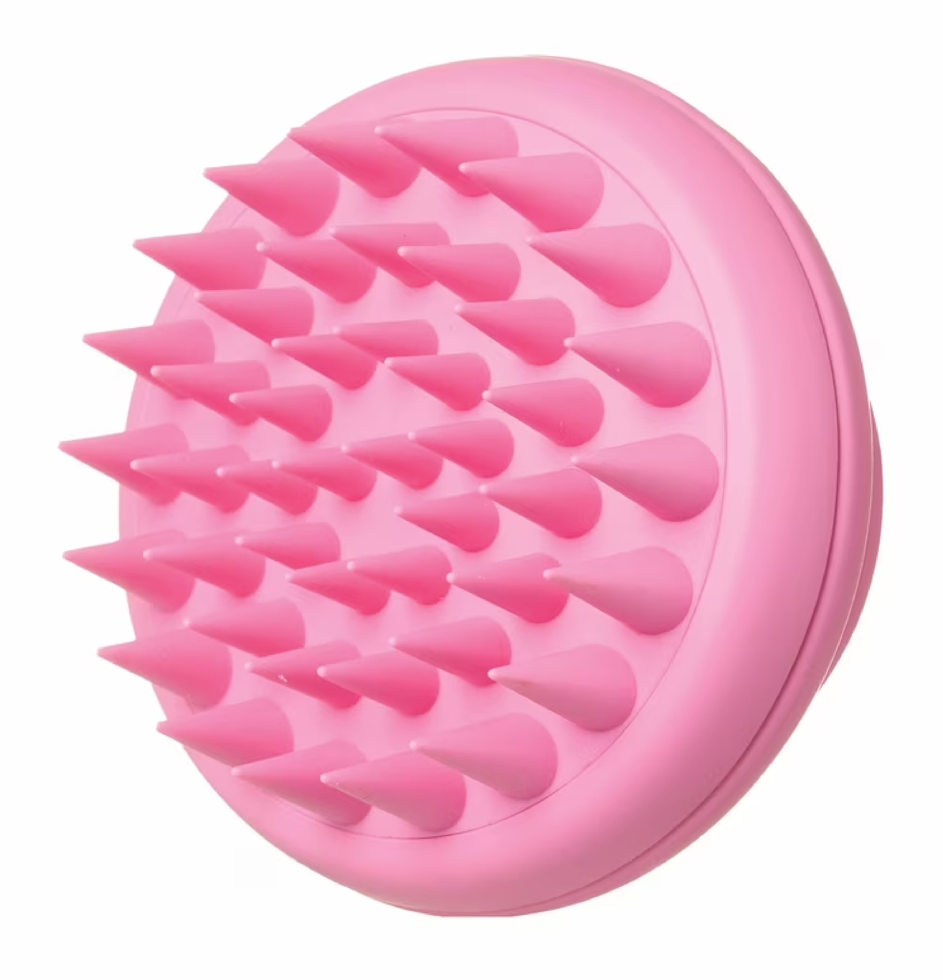 Bliss Soft Touch Silicone Scalp Massager, Pink photo 4