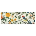 thumbnail image 6 of Yayeee Window Valance for Kitchen Farmhouse Rod Pocket Green Floral Pattern Short Curtain for Living Room, 6 of 6