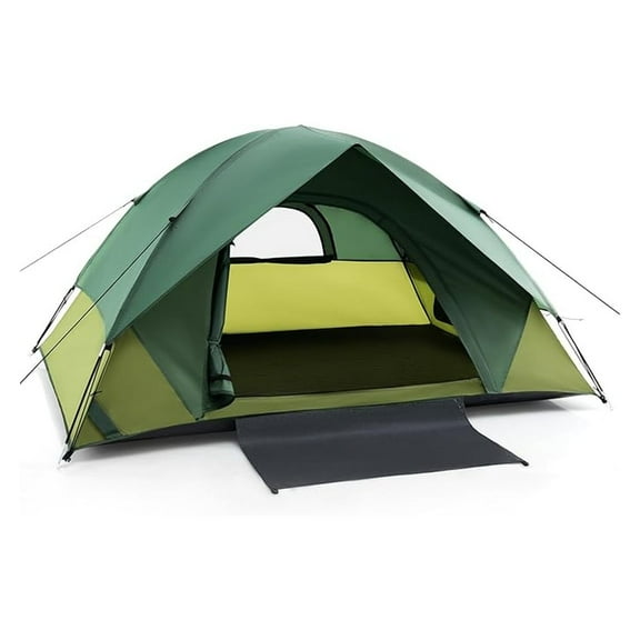 2-Person Camping Tent with Rain Fly, Portable Outdoor Tent for Hiking & Backpacking