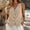 Khaki, variant on HBYJLZYG Women's Solid Color V-Neck Corduroy Vest with Button Front and Pointed Hem, Sleeveless Casual Summer Top, Versatile Layering Piece for Everyday Outfits