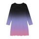 thumbnail image 4 of Odeerbi Niñas Manga Larga Gradiente Ballet Vestidos Stretchy A Line Twirly Skater Vestido Escuela Recital Cuello Redondo Vestido, 4 of 4