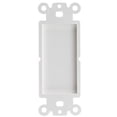 thumbnail image 4 of Cable Wholesale 301-1005 Decora Insert Wall Plate - White & Blank, 4 of 4