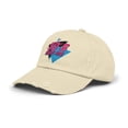 thumbnail image 2 of Unisex Distressed Cap, 2 of 4
