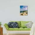 thumbnail image 2 of Coastal Wall Decor that Captivates A 12X16 Inch Canvas of a Small Beach Scene An Ideal Bedroom, Bathroom, Office, & Kitchen Seascape Wall Decoration., 2 of 7