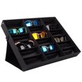 thumbnail image 1 of SHSLING 18 Slot Sunglasses Organizer Box Stand Display Case/Tray, Glasses Jewelry Organizer, 1 of 6