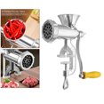 thumbnail image 2 of useld Stainless Steel Manual Meat Grinder , Hand Crank Mincer, 2 of 8