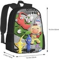 thumbnail image 3 of Pikmin Game Backpacks Fashion Large Capacity Travel Camping Hiking Daypack 3D Printed Adventure Travel Laptop Bag For Men Women, 3 of 8