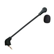 JUNTEX Replacement Mic for HyperX Cloud2 II/HyperX Cloud Sliver Gaming Headset 3.5mm Detachable Microphone