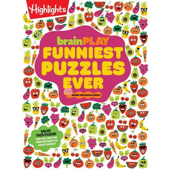 BrainPLAY Funniest Puzzles Ever: Over 200 Super Silly Brain Games, Wacky Activities and Hilarious Puzzles, Funny Gift for Kids Ages 7 and Up (Paperback)
