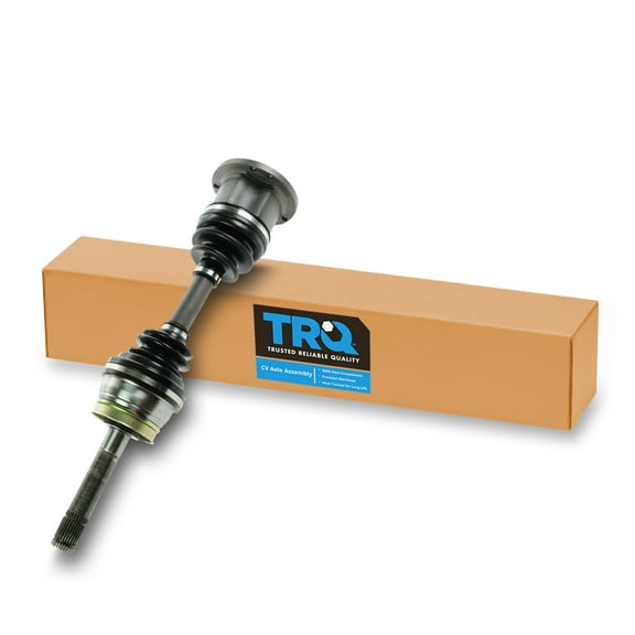TRQ New Complete Front CV Axle Shaft Assembly for QX4 Pathfinder D21 Pickup CSA82181