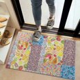 thumbnail image 2 of Pioneer Flower Floral Print Pattern Door Rugs,Washable Non Slip Door Mats Indoor,Decorative Door Mats,Entry Mat Indoor for Entrance,Bedroom,Kitchen,Bathroom,20"x32", 2 of 6