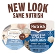 thumbnail image 3 of Nutrish Grain Free Wet Cat Food Ocean Fish & Chicken Catch-iatore Whole Health Blend with Real Flaked Ocean Fish & Shredded Chicken in Sauce, 2.8 oz. Cup (Rachael Ray), 3 of 13