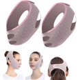 thumbnail image 1 of Masques de Modelage en Ligne, Masque de Sommeil Sculptant le Visage, Masque Chin Up, Réducteur de Double Menton 2 Pcs, 1 of 5