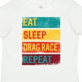 thumbnail image 4 of Inktastic Drag Racing Eat Sleep Drag Race Repeat Boys or Girls Toddler T-Shirt, 4 of 5