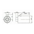 thumbnail image 4 of Serrure de Distributeur Serrure de Cabinet de Base Serrure de Cylindre de Remplacement, 4 of 5