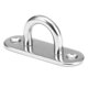 thumbnail image 3 of Gancho de montaje 4pcs Eye Plate Deck Plate Hardware marino Multifuncional Gancho de montaje en pare Abody Gancho de montaje, 3 of 7