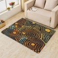 thumbnail image 3 of Aboriginals Rug 3x4 Area Rugs Dot Rugs for Entryway, Boho Carpet for Bedroom Living Room, Machine Washable Non-Slip Indoor Door Mat, Soft Low Pile Area Rug, Small Decorative Rug W&I13, 3 of 7