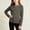 #4Gray, variant on Acaics Girls' Long-Sleeve Layering T-Shirt: Solid-Color Crew-Neck Sequin-Accent Brushed-Fleece Long-Sleeve Top, Ages 1–15