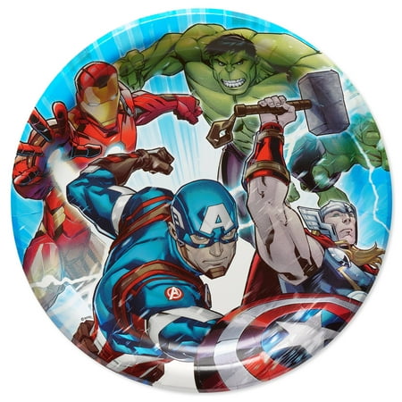 9" Avengers Paper Dinner Plates, 8-Count