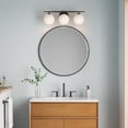 thumbnail image 3 of Millennium Lighting 18103-MB Kimorra 3 Light 24" Wide Vanity Light - Black, 3 of 7