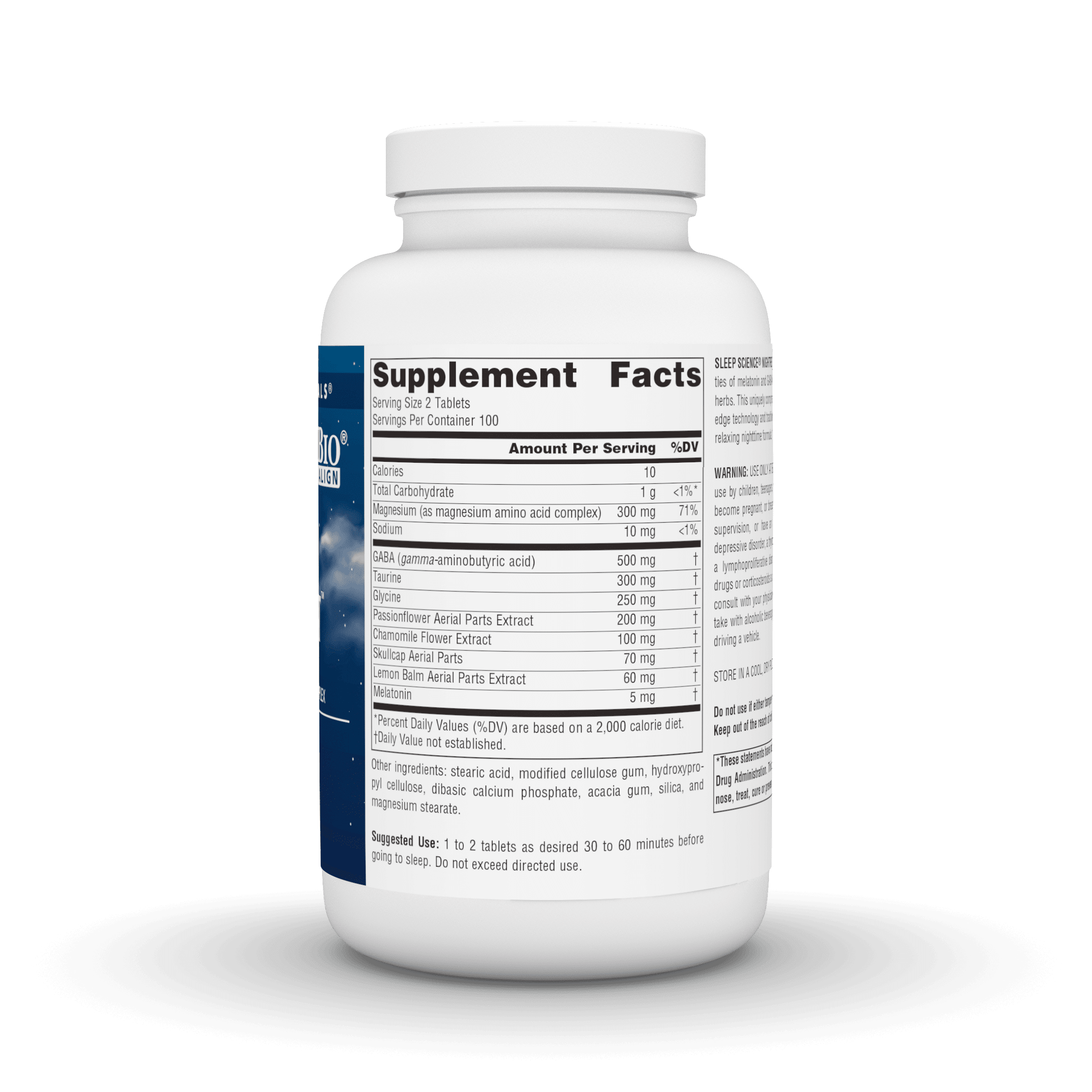 Source Naturals Sleep Science NightRest with Melatonin, Muti-Nutrient and Herb Complex, 200 Tablets