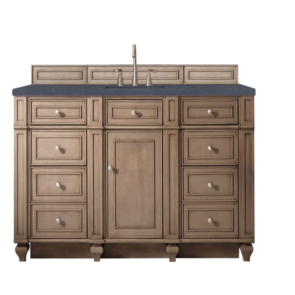 James Martin Vanities 157-V60s-3Csp Bristol 60" Free Standing Single Basin Hardwood Vanity