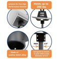 thumbnail image 4 of Star Link Flat High Performance Pipe Adapter, Star Link Mounting Kit for Performance Star Link Internet Kit, 4 of 5