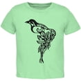 thumbnail image 1 of Spring Bird Pretty Line Art Toddler T Shirt Mint 2T, 1 of 1