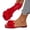 Red, variant on Womens Slippers Summer House Shoes Cute Indoor Sandals Comfy Outdoor Flip Flops (Red)