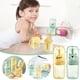 thumbnail image 1 of ¡Compra y Ahorra Ya!, Juego familiar de vasos de viaje para enjuague bucal, vaso de lavado portátil, bonito vaso de plástico con forma de cilindro para cepillarse los dientes para niños Akmoler, 1 of 7