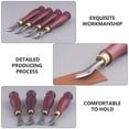 thumbnail image 5 of HONMEET Dark Brown Edging Tool Hand Tool for Professional Leathercraft Accessories and Projects, 5 of 8