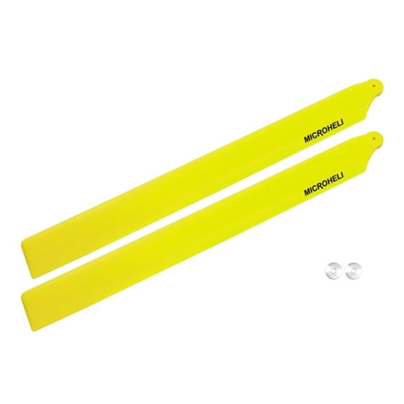 Microheli Plastic Main Blade 180mm (YELLOW) - OMP Hobby M2 V2 / EXP