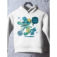 thumbnail image 3 of Skater Crocodile Hoodie Toddler -Image by Shutterstock,  4 Toddler, 3 of 4