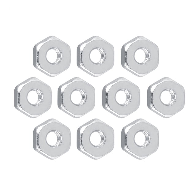 Nueces 10pcs guía de la Barra de la Barra de la Barra de 8 mm Accesorios de Reemplazo de Tuercas Hexagonales Adecuados para la motosierra
