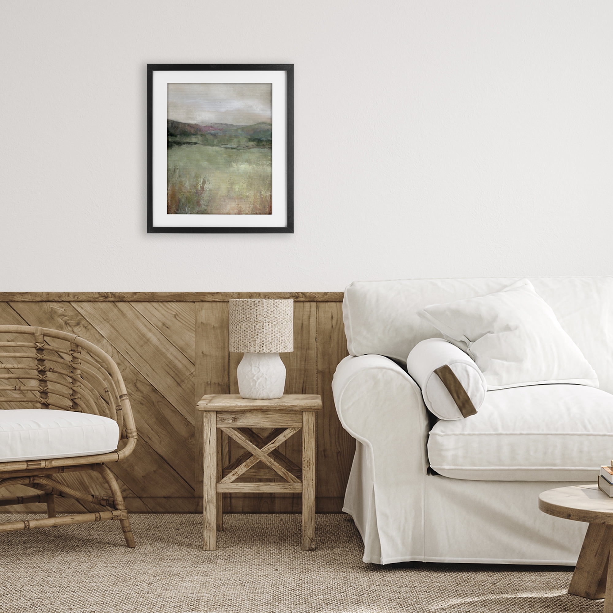 Stupell Industries Glimpse Of Spring Black Framed Print Under Glass, design by Carol Robinson