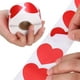 thumbnail image 4 of Rollo de pegatinas de corazón, 500 ¡Cómplice | Etiquetas autoadhesivas decorativas de 1 pulgada | Diseños de corazones coloridos y brillantes para sobres, tarjetas, álbumes de recortes, cajas de, 4 of 5