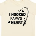thumbnail image 4 of Inktastic I Hooked Papa's Heart with Fishing Rod Boys or Girls Toddler T-Shirt, 4 of 5