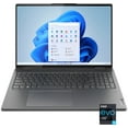 thumbnail image 2 of 2022 Newest Lenovo Yoga 7i 2-in-1 16" 2.5K Touch Premium Laptop | Intel Core i5-1240P | Backlit Keyboard | Fingerprint | Windows 11 | Gray, 8GB RAM | 256GB SSD, 2 of 8