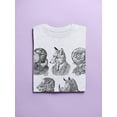 thumbnail image 3 of Animals With Professions T-Shirt Men -Image by Shutterstock, Male x-Large, 3 of 4