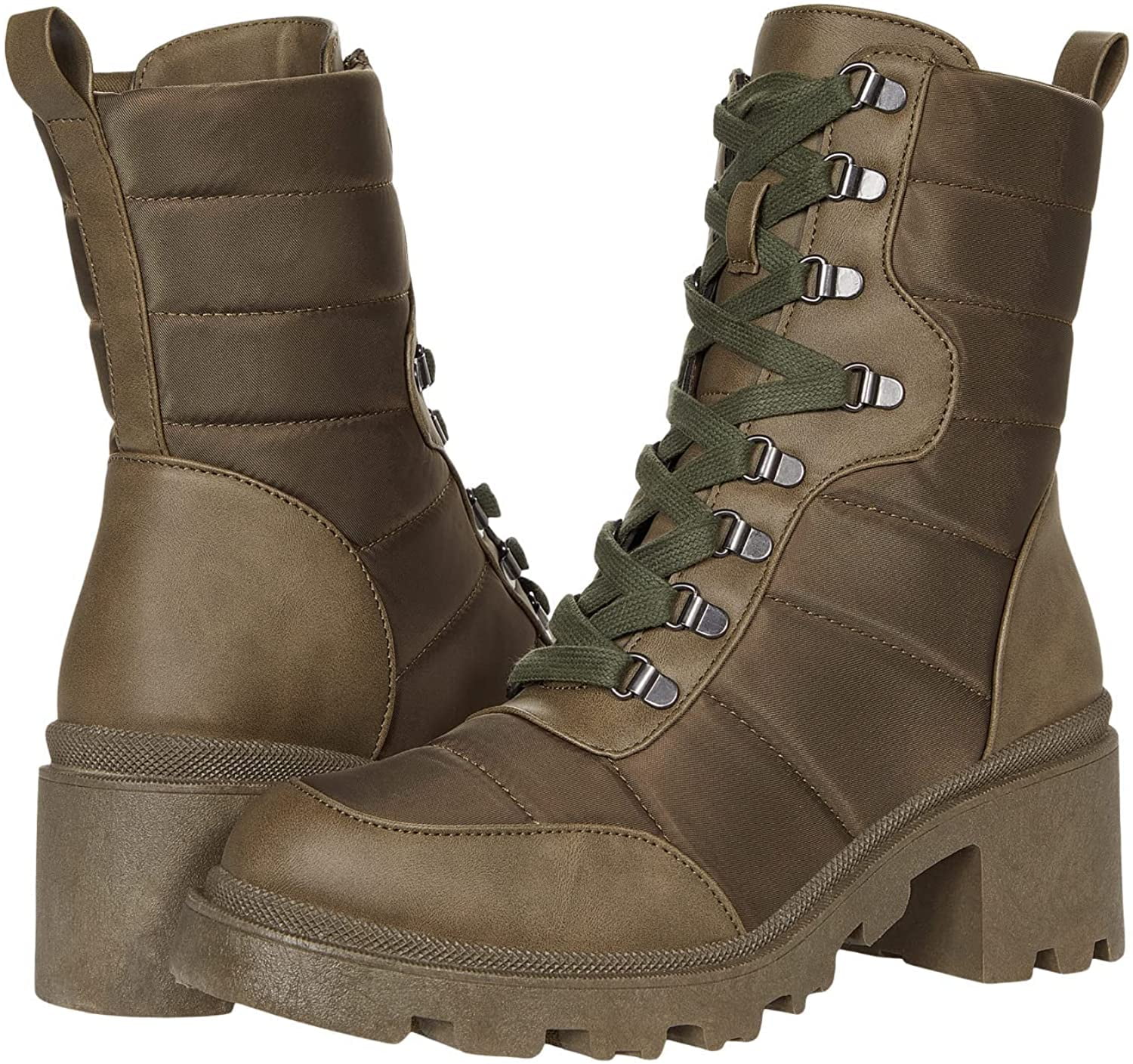 olive combat boots womens