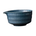 thumbnail image 3 of Lipstore Ceramic Matcha Bowl Accessories with Pouring Spout for Home Tabletop Kitchen Dark Blue, 3 of 8