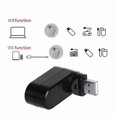 thumbnail image 4 of Concentrador USB Yjmei adaptador USB giratorio de 90/180 concentrador de datos USB de 3 puertos, 4 of 5