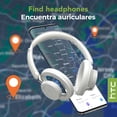thumbnail image 3 of Audífonos Supraaurales Inalámbricos Bluetooth HP06, Traductor AI 135 Idiomas, Cancelación de Ruido, Batería de 26 H, Micrófono para Llamadas, Viajes y Oficina - Negro, 3 of 5