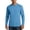 Blue, variant on Men's Rash Guard Long Sleeve Shirt UPF 50 Sun Protection Quick Dry Moisture Wicking Lightweight for Swimming Surfing Outdoor ,Khaki(S)
