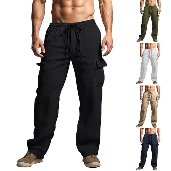 Carpenter Pants For Men, Casual Men's Fleece Lined Cargo Fit Men's Work Utility & Safety Pants Pantalones Lined Work Pants Men's Black Stretchy Work Pants Pantalones Para Xxl Black