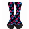 thumbnail image 6 of WKSCLPAI 67 Socks Funny Meme Mason Novelty Six Seven Crew Socks for Boys Girls Novelty 6 7 Baseball Socks for Men Women Unique Gifts(One Size Fits Most, Style P), 6 of 6