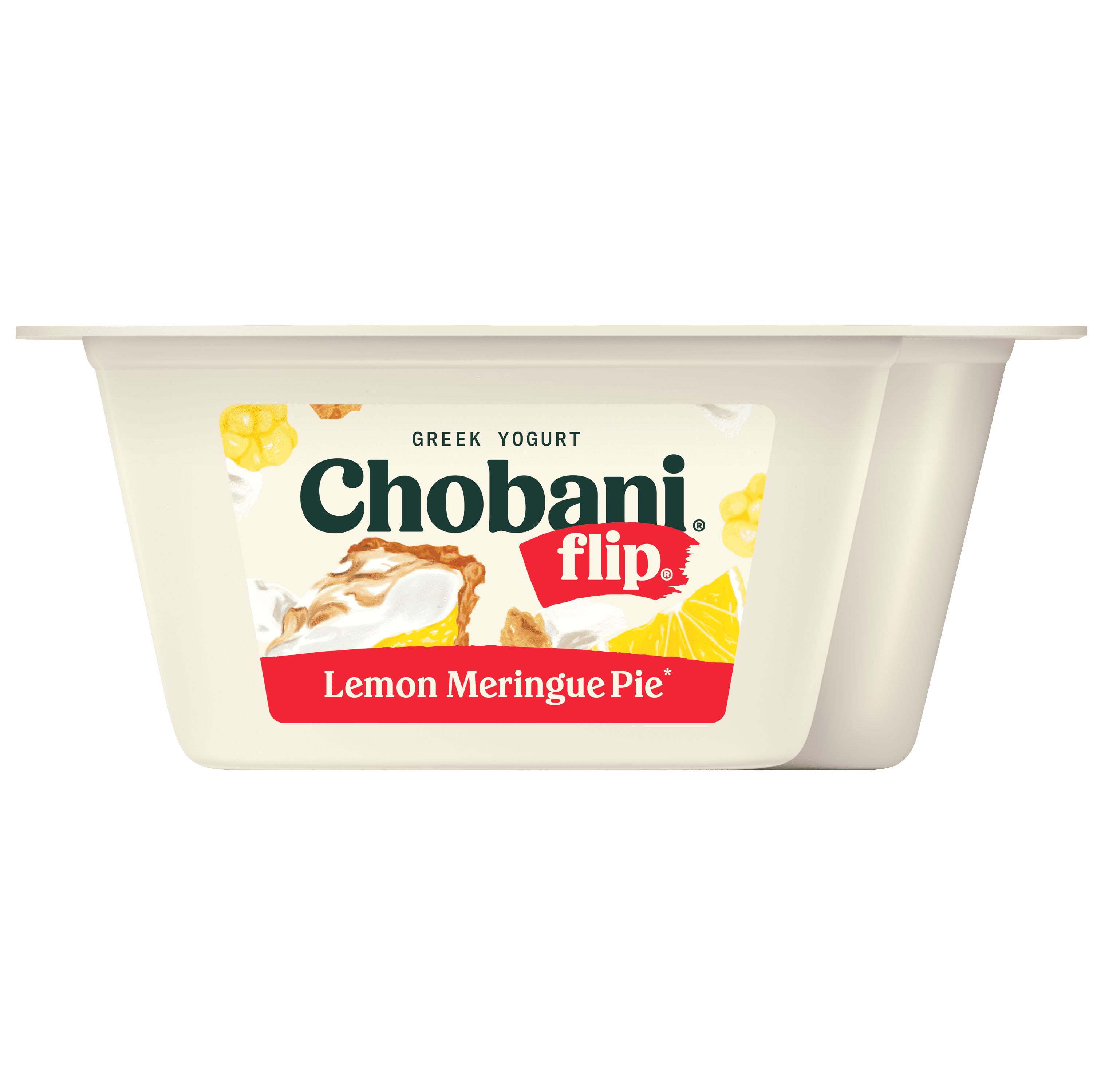 Chobani Flip Low-Fat Greek Yogurt Lemon Meringue Pie 4.5 oz Cup