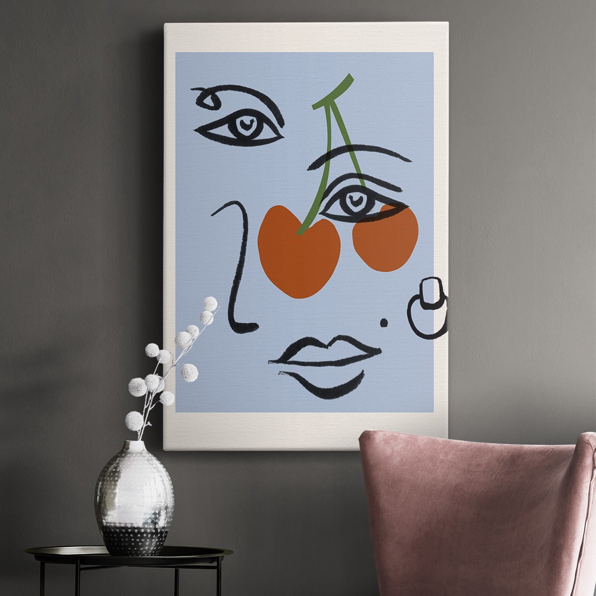 Cherry Baby II Premium Gallery Wrapped Canvas - Ready to Hang