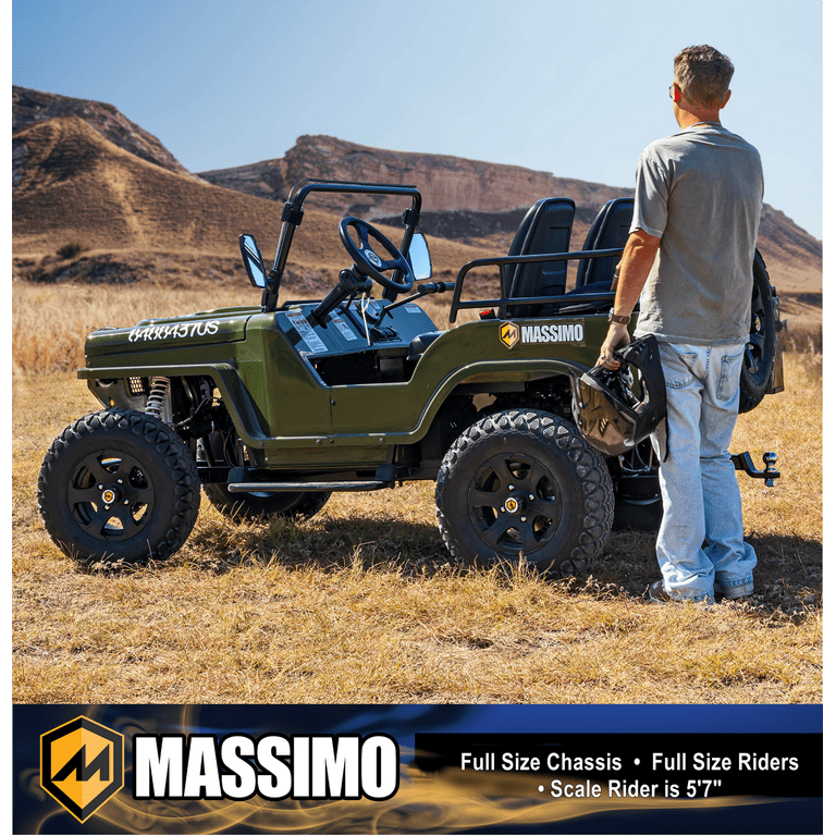 Massimo GKD350 Military 2 Seater 300cc 18HP 4 Stroke