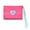 Pink, variant on Trendy Retro Short Wallet with Vibrant Candy Color and Heart Shape Pattern Coin Purses Multi Functional Compartments